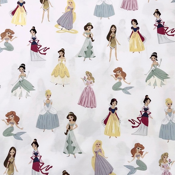New Disney Princess Castle Twin Sheet set:1 Pillowcase+Fitted sheet+Flat sheet - Picture 2 of 2
